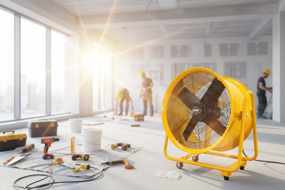 Вентилятор профессиональный DFM 20 Omega Air Control - [50 см / 9960 куб. в час]