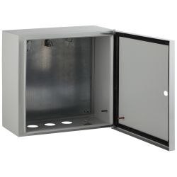 Корпус металлический ЭРА SIMPLE ЩМПг-02 (250х300х175) IP54 У2 серый | Корпуса металлические с монтажной панелью