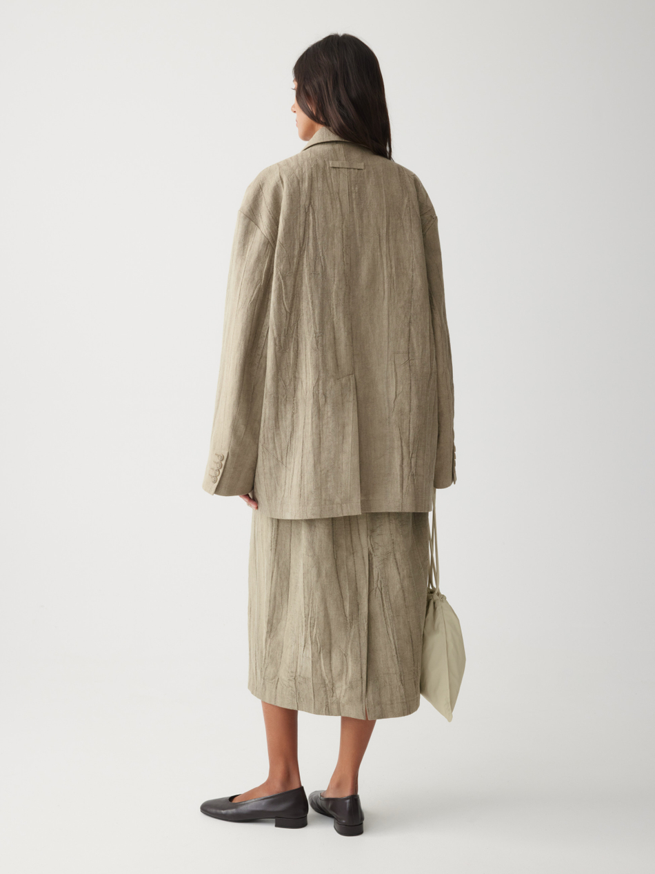 Жакет двубортный