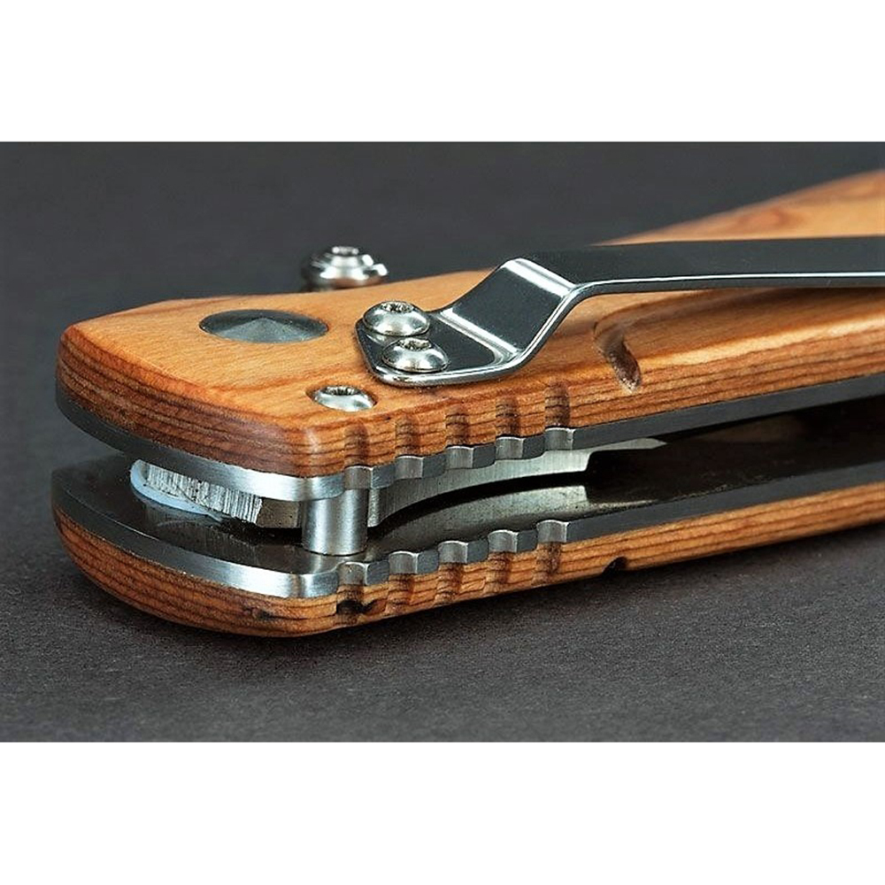 BK01MB700 Pakka Hunter - склад. нож, дерев. рук-ть, сталь 440B