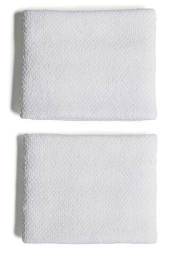 Напульсник теннисный Adidas Tennis Wristband Small (OSFM) - белый