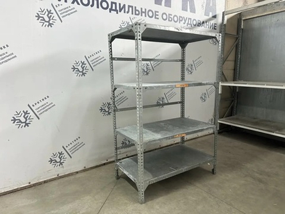 Стеллаж складской оцинкованный 114х60х180 (разборный)