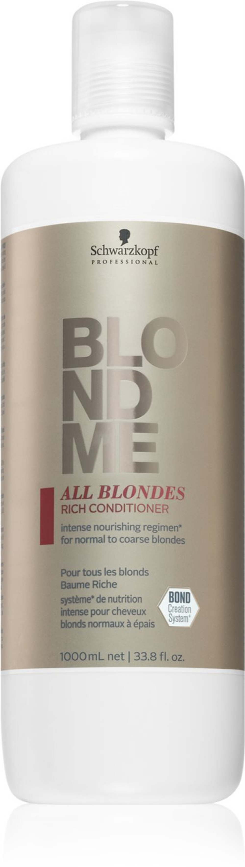 Schwarzkopf Professional Blondme All Blondes Rich - питательный кондиционер для густых волос /   1000  ml  / GTIN 4045787635973