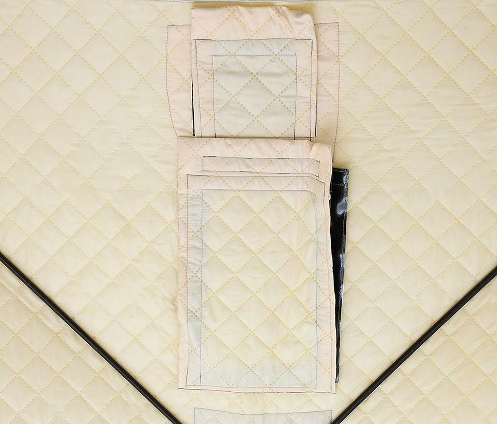 Палатка зимняя Helios куб 1,5х1,5 утепленная для зимней рыбалки HS-ISCI-150YG 171979