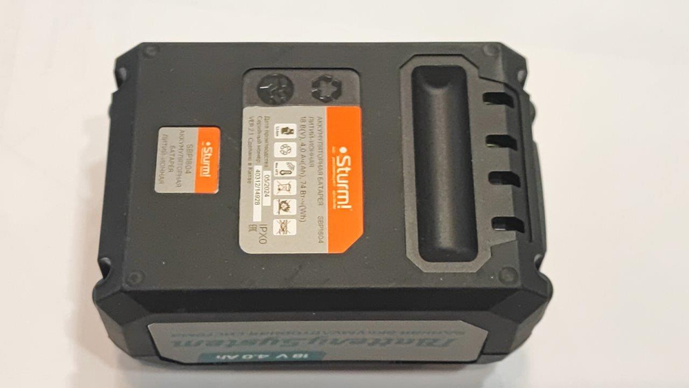 Ремонт литиевого аккумулятора STURM SBP1804