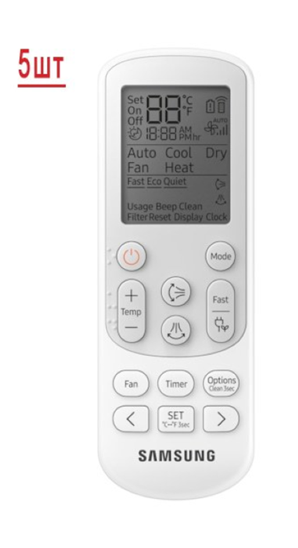 Внешний блок мульти-сплит системы Samsung серии FJM AJ100TXJ5KH/EA на 5 комнаты