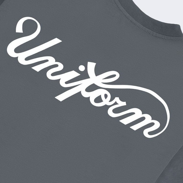 Футболка UNIFORM Heavy Baseball, графит