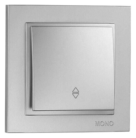 Выключатель проходной одноклавишный Mono Electric Despina 102-212125-109