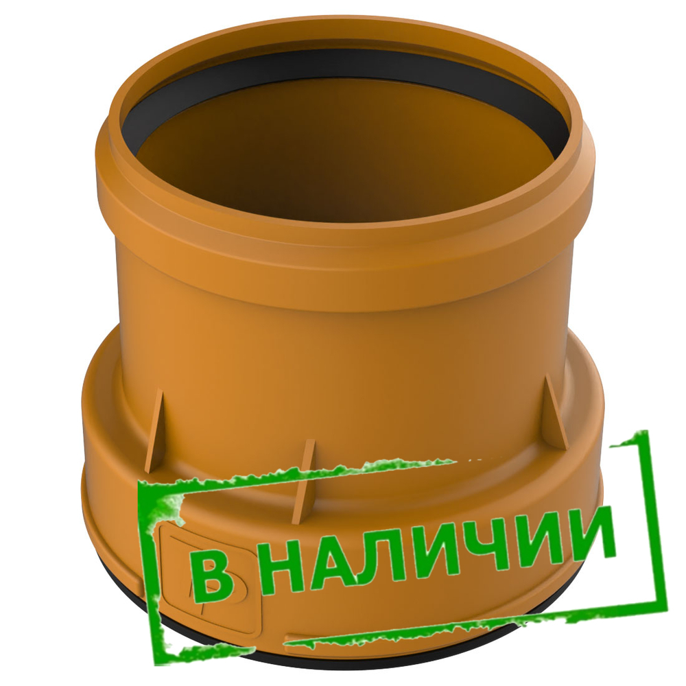 ТП-9/160 Переходник на канализацию 160-соединитель труб 160 мм