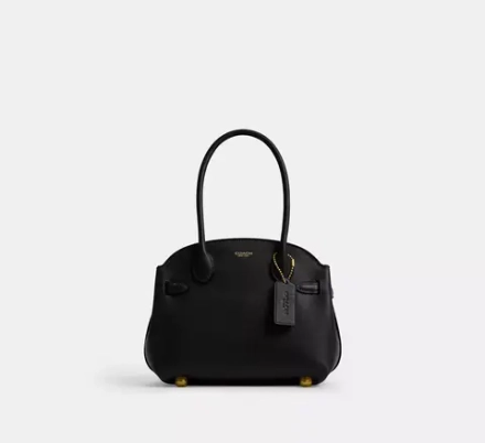 COACH СУМКА SOFT EMPIRE 21, ЧЕРНЫЙ