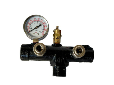 Тройной редуктор с манометром на компрессор 950/1200/1500 23TRED950-1500