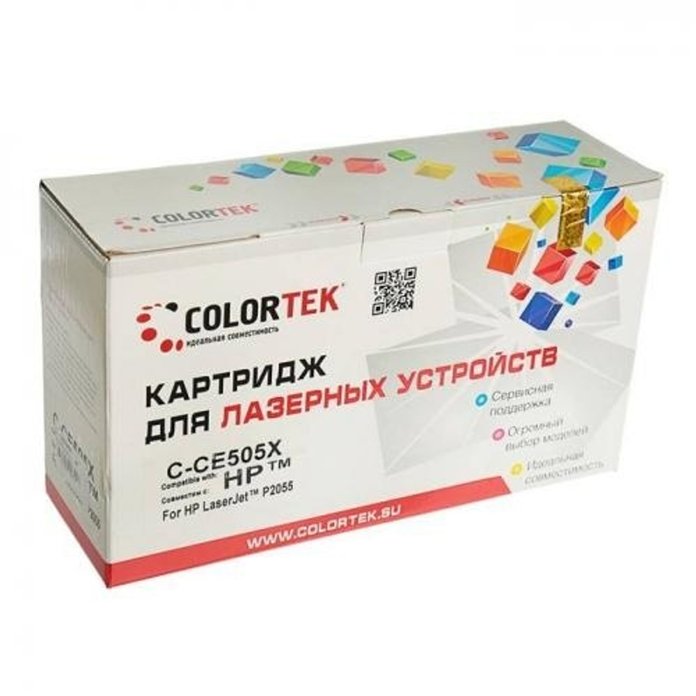 Картридж лазерный Colorortek CE505A