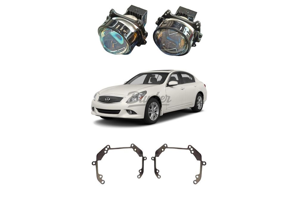 Комплект для замены штатных линз с AFL Infiniti G IV 2006-2013