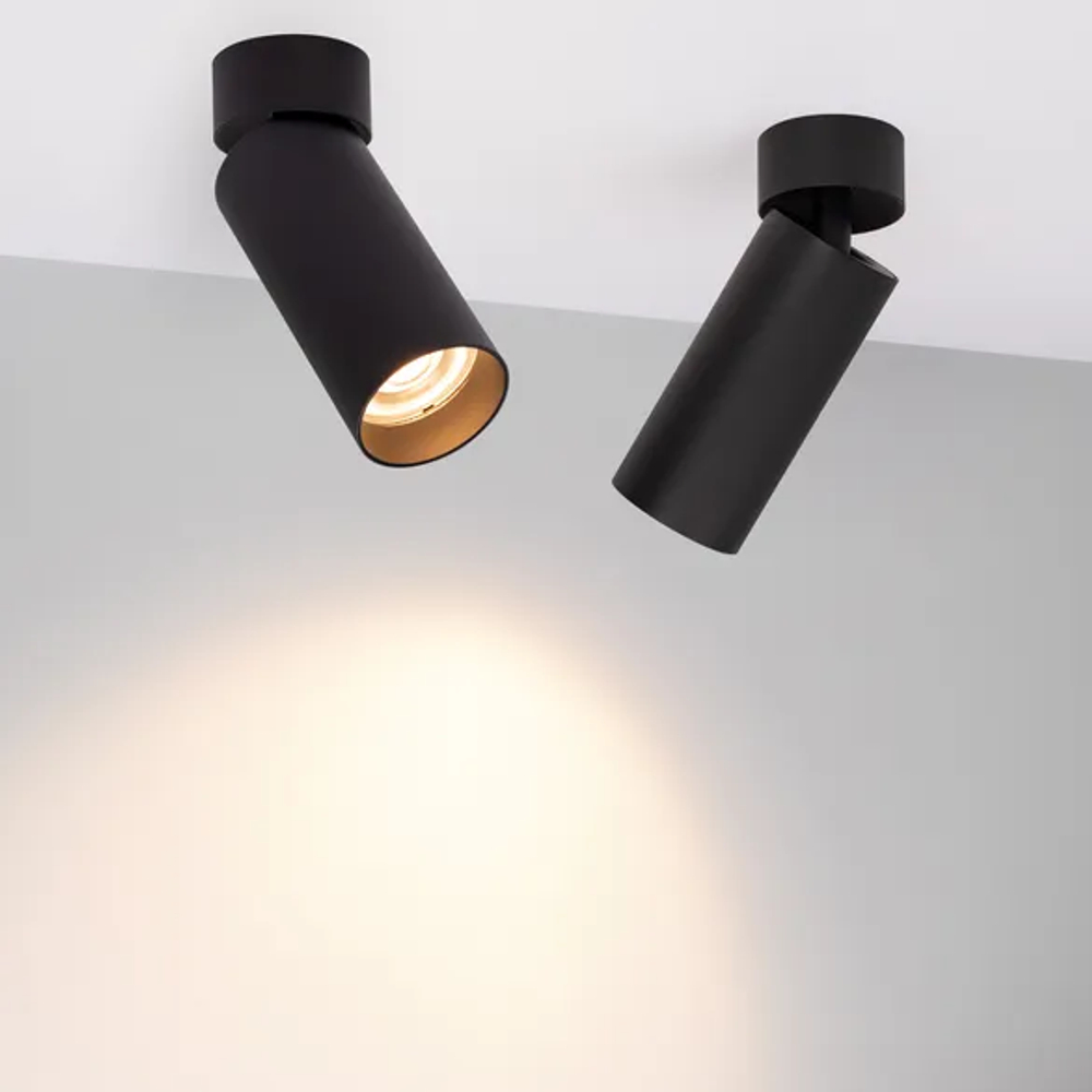 Светильник SP-GABI-SURFACE-FLAP-R60-12W Warm3000 (BK, 60 deg, 230V) (Arlight, IP40 Металл, 5 лет) 052350