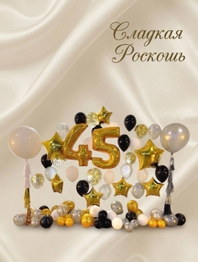 Шарики на день рождения 45.л