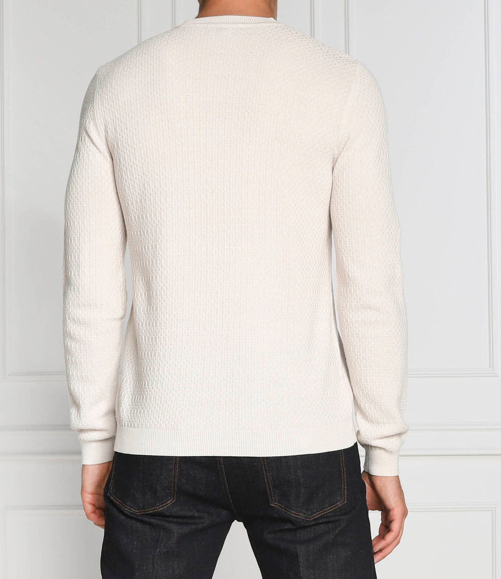 свитер Emporio Armani - кремовый(6L1MY7 1MF7Z)