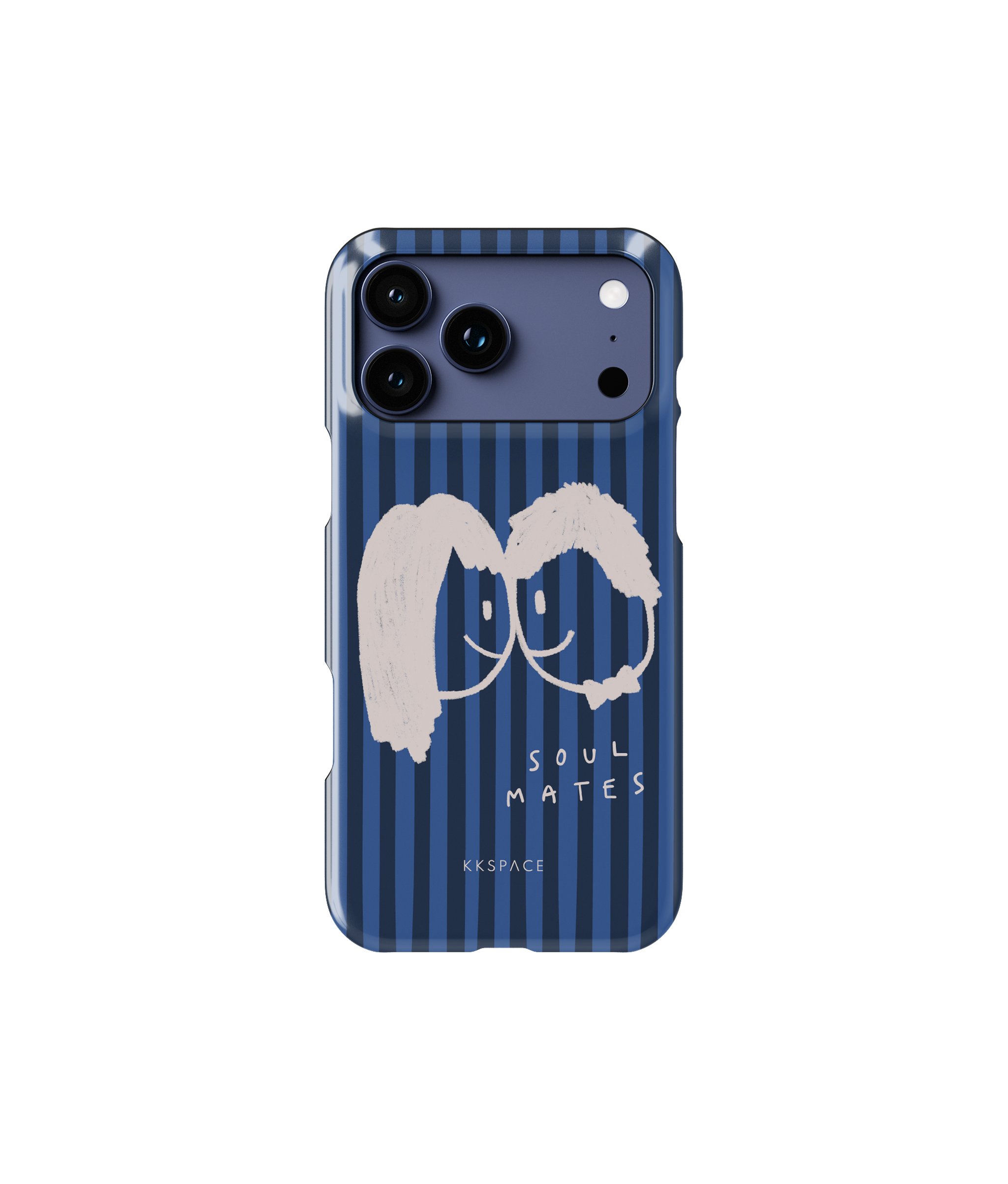 Чехол SOULMATES (голубой) для iPhone