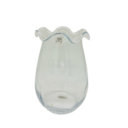 Ваза с оригинальным горлышком 25 см