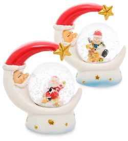 XM-602 Шар со снегом «Новогодняя сказка»