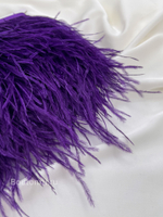 Перо темно-фиолетовое