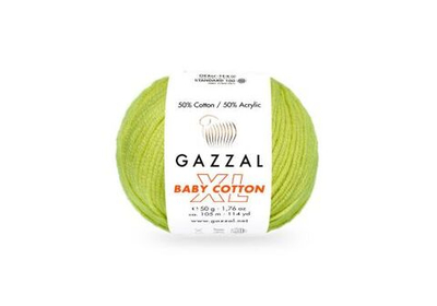 BABY COTTON XL, фисташковый