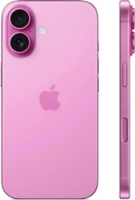 6.1" Смартфон Apple iPhone 16 128Gb,  A3287,  NFC,  OLED,  60Гц,  розовый