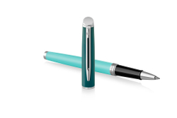 Ручка роллер Waterman Hemisphere Colour Blocking Green CT, стержень: M, цвет: Blue, в подарочной упаковке
