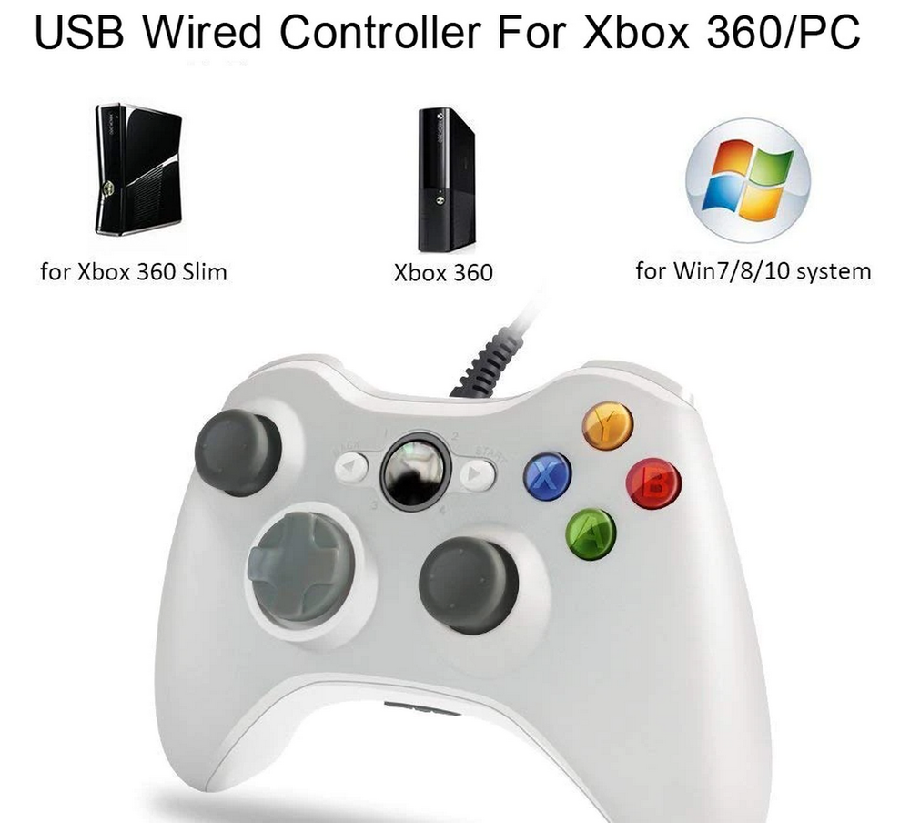 Джойстик для XBOX 360 (проводной)