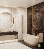 Керамогранит, Arcadia Ceramica, VATICAN EMPERADOR, 1200x600 мм, суперглянцевая