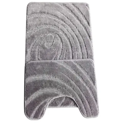 Коврик из полипропилена на латексной основе, "L'CADESI LEMIS", 50см из 2 штук,3019 сер