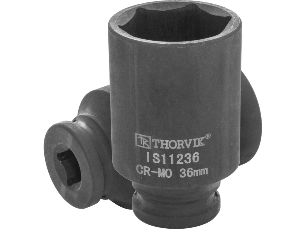 IS11236 Головка торцевая ударная глубокая 1/2"DR, 36 мм