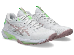 Женские теннисные кроссовки Asics Solution Speed FF 4 - white/morganite