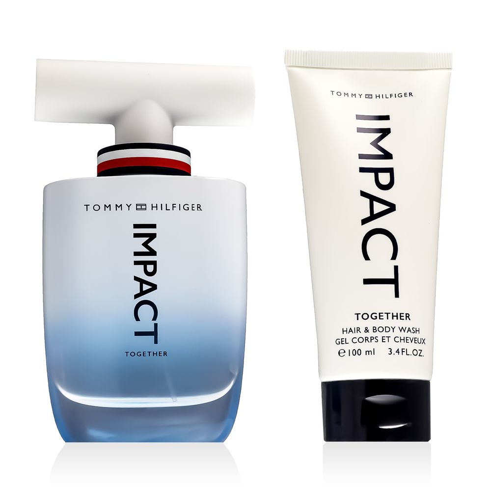 Tommy Hilfiger Impact Together EDT 100 ml + SG for Body & Hair 100 ml (man) 1 St. Tommy Hilfiger Impact Together EDT 100 ml + SG for Body & Hair 100 ml (man) 1 St.