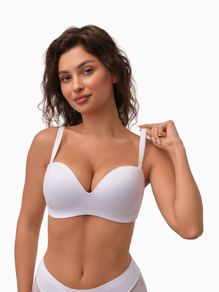 Бюстгальтер Балконет Snowdrop с формованными чашками на стане