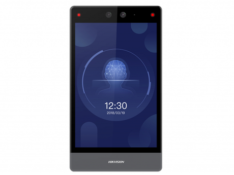 DS-K1T680DG Терминал доступа с распознаванием лиц и встроенным считывателем Hikvision