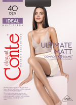 CONTE IDEAL 40 Матовые Колготки женские с эффектом пудры «ultimate matt»