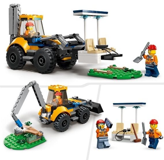 Lego konstruktor City 60385 Construction Digger