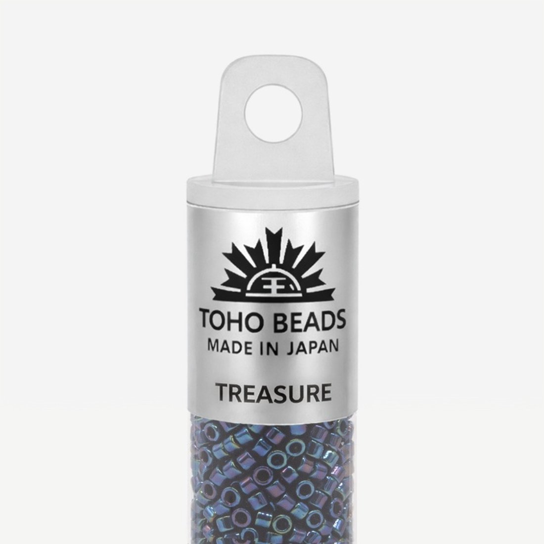 Японский бисер TOHO Treasure (№88), металлизированный, непрозрачный глянцевый