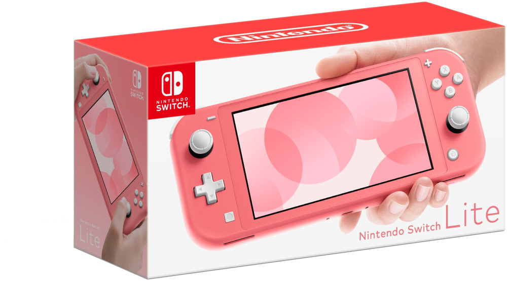 Nintendo Игровая приставка Nintendo Switch Lite (цвет коралловый)