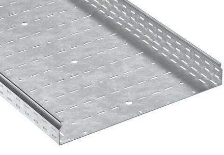 Лоток листовой перфорир. 80х600 L2000 сталь 2.0мм HDZ ESCA 7 IEK CLP10-080-600-200-2-HDZ