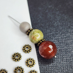 Разделитель для бусин, 6мм, античная бронза