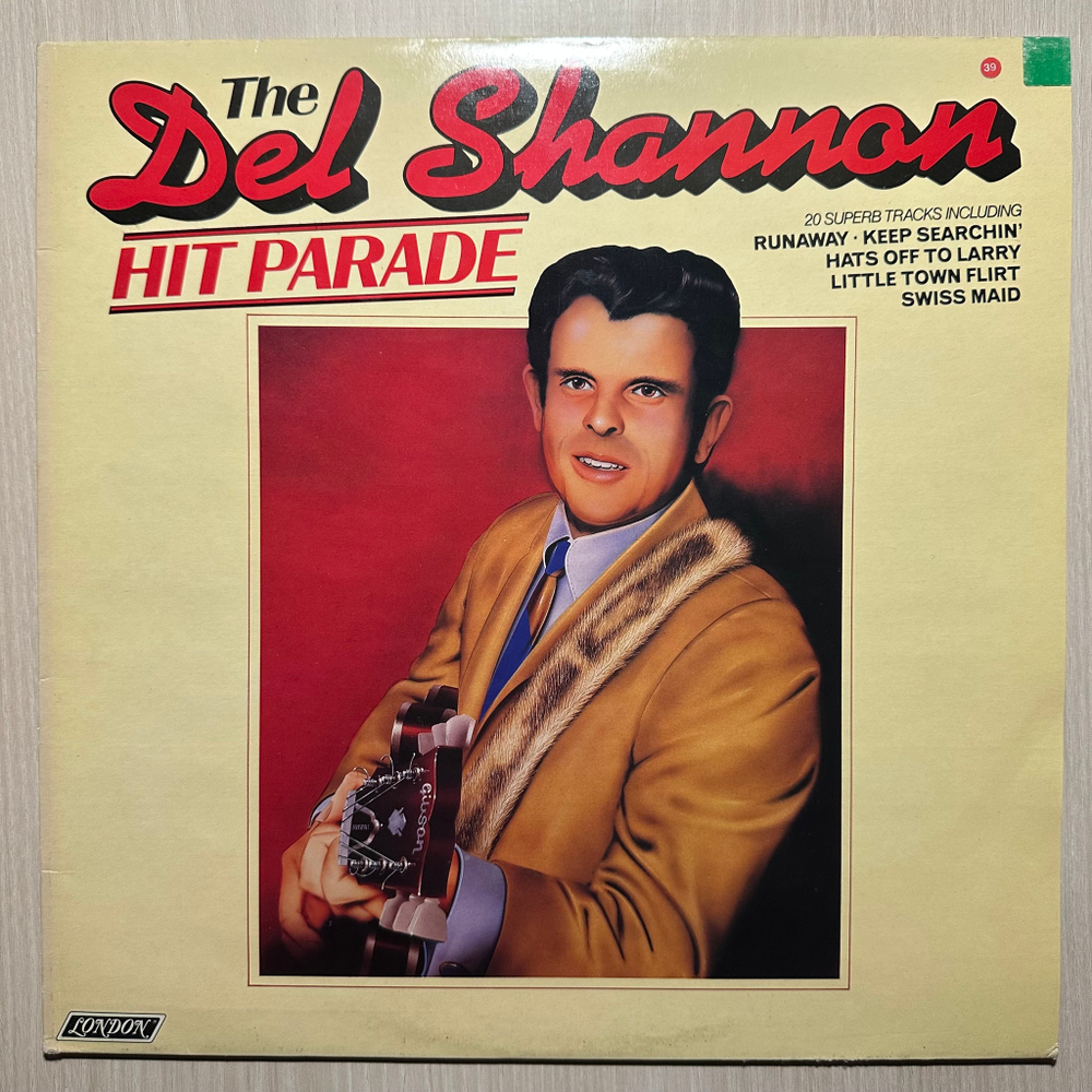 Del Shannon - The Del Shannon Hit Parade (Англия 1980г.)