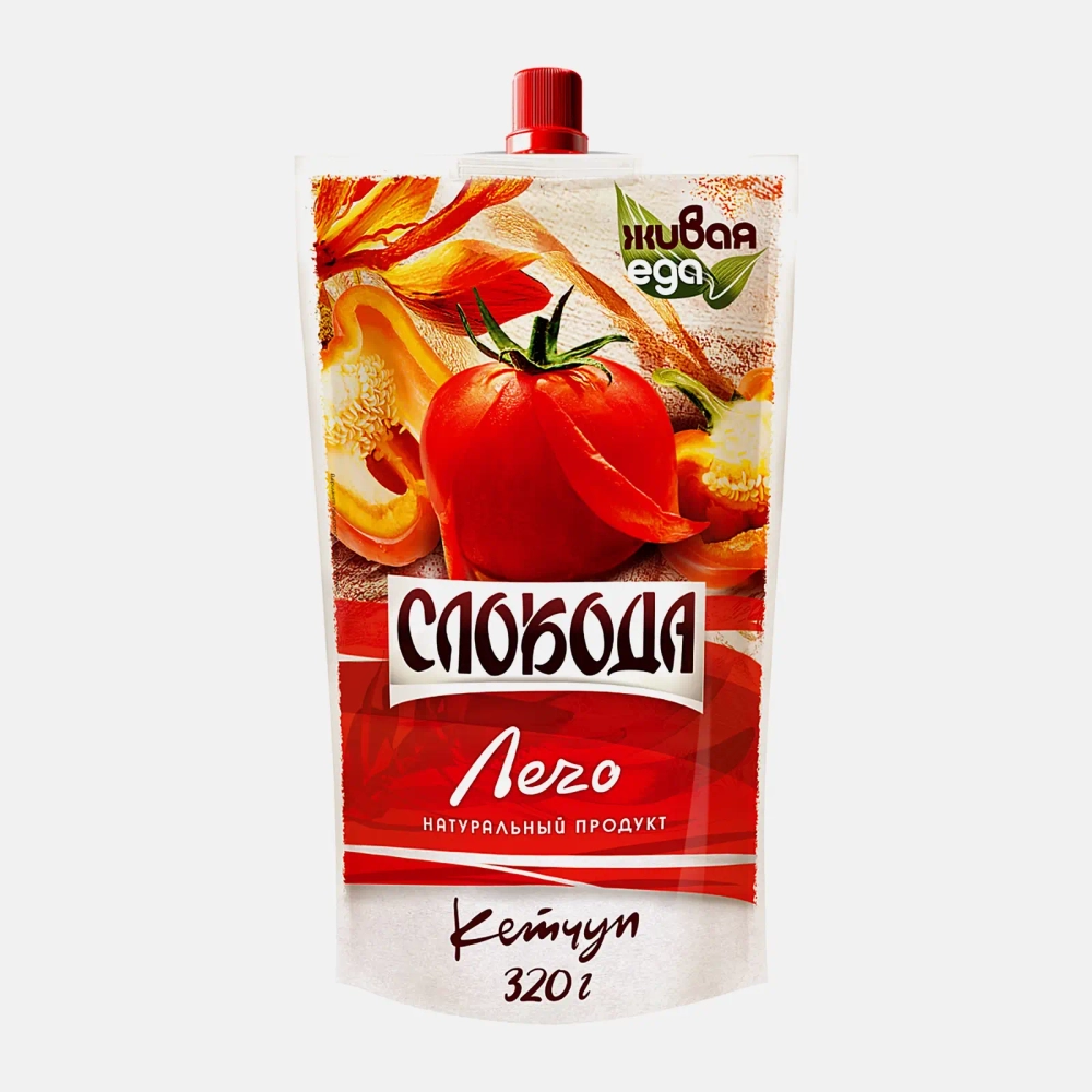 Кетчуп Слобода Томатный Лечо 320г