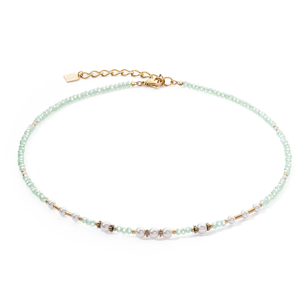 Колье Coeur de Lion Light Green 4434/10-0520