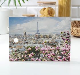 Доска разделочная Цветочный Париж, 18,5*25 см
