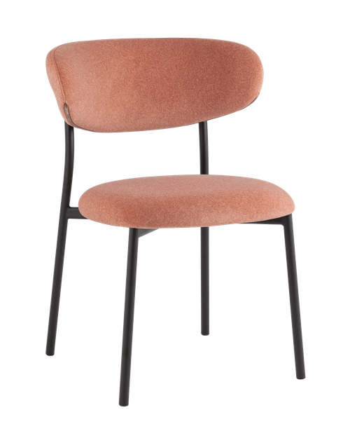 Стул обеденный Ayla коралловый