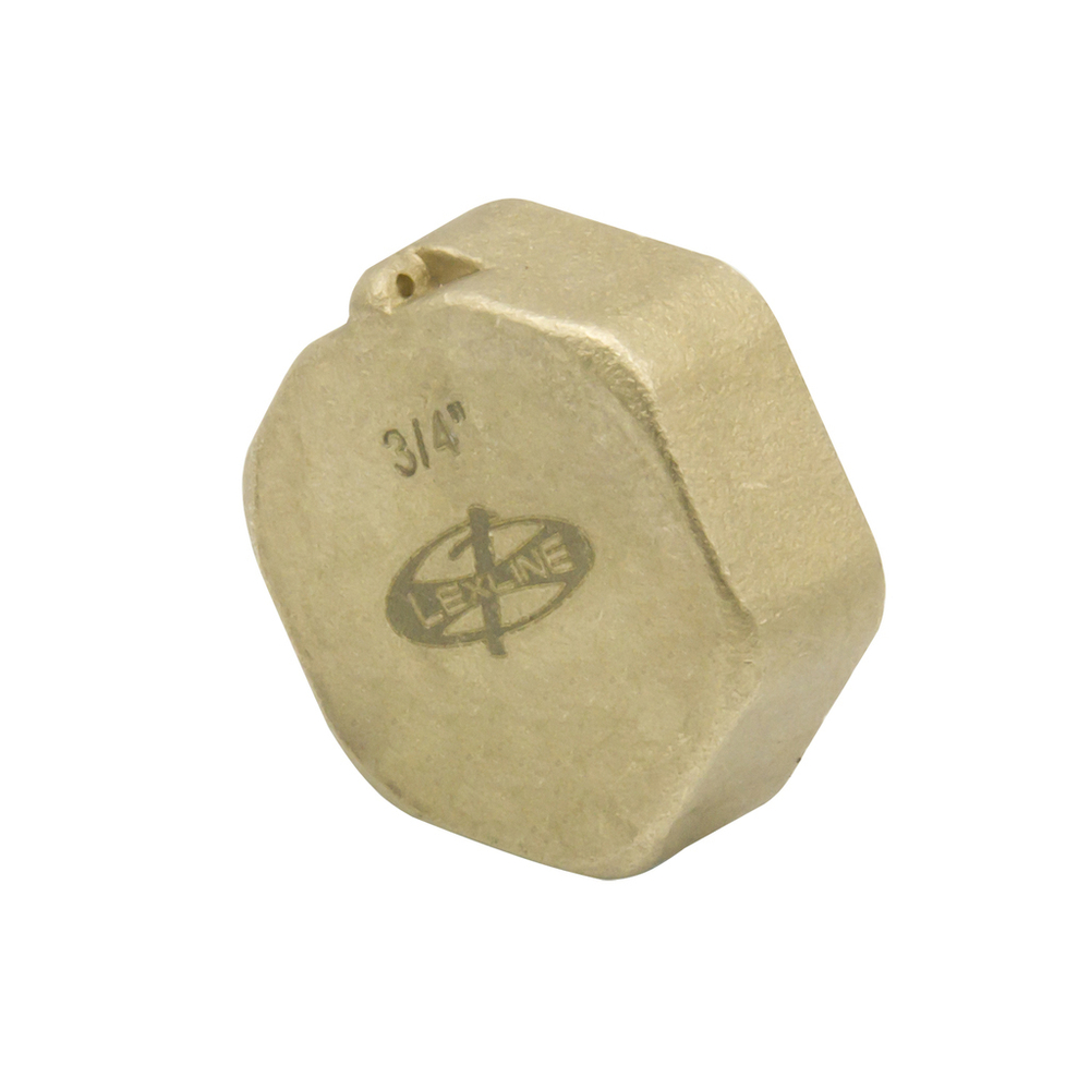 Заглушка 3/4'' вн ЛАТ с контр отв LEXLINE 20