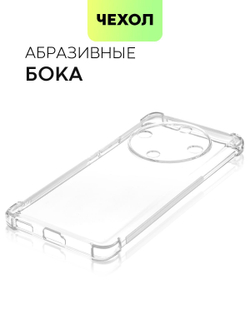 Чехол BROSCORP для Honor X9b (арт.HW-HX9B(5G)-HARD-TPU-TRANSPARENT )