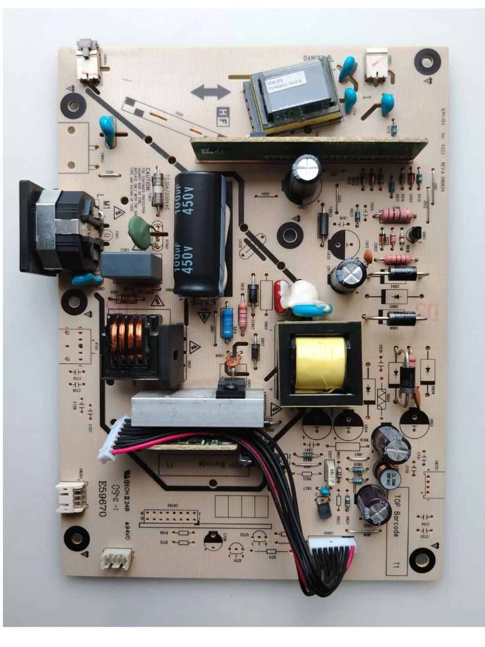 Блок питания монитора ACER V203H C E59670