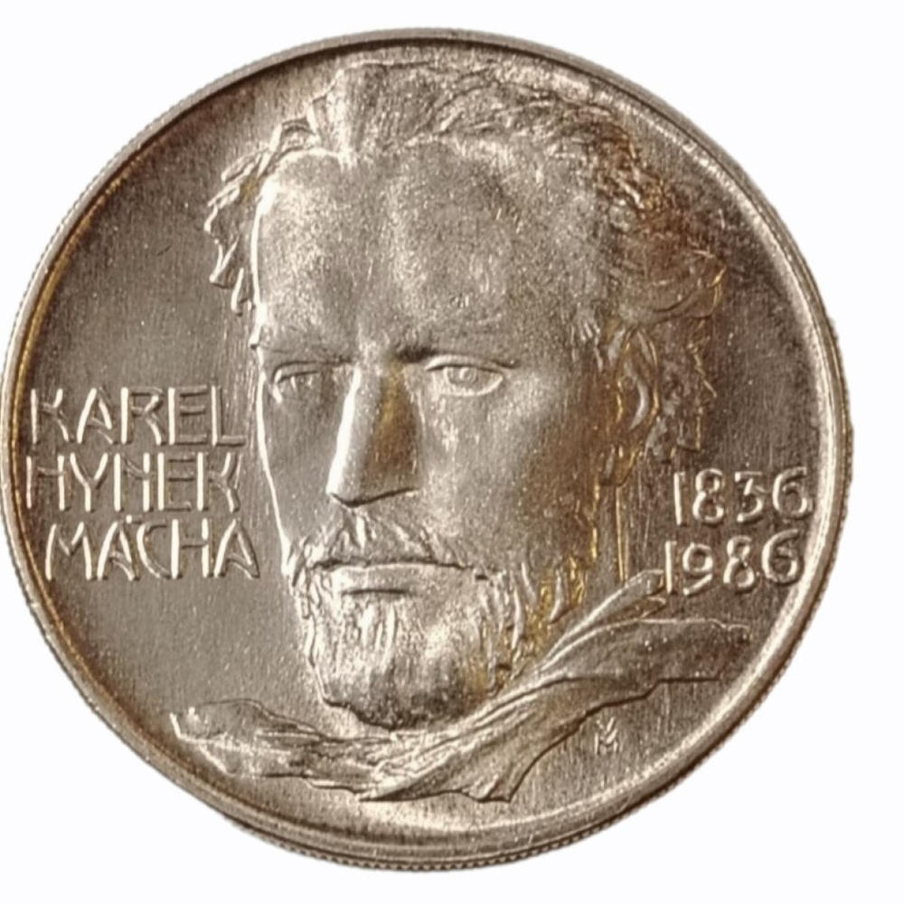 Монета 100 крон 1986 Чехословакия